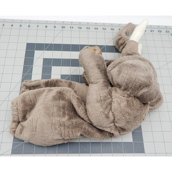 Folkmanis Elephant Stage Puppet Hand Gray Tusks Realistic Plush Trunk Moves - Picture 16 of 16